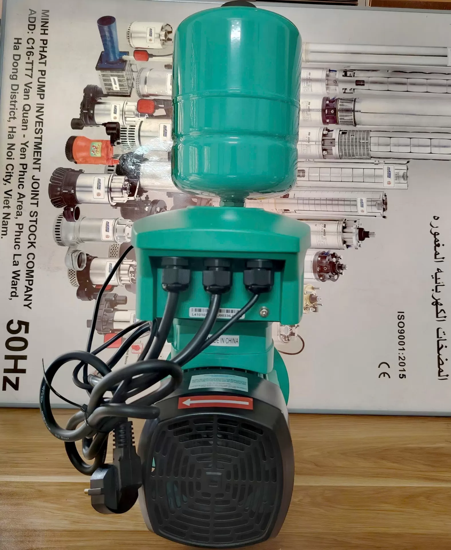 Máy bơm tăng áp biến tần MHI-1604EA-220V-2.2KW (2.2KW-220V)