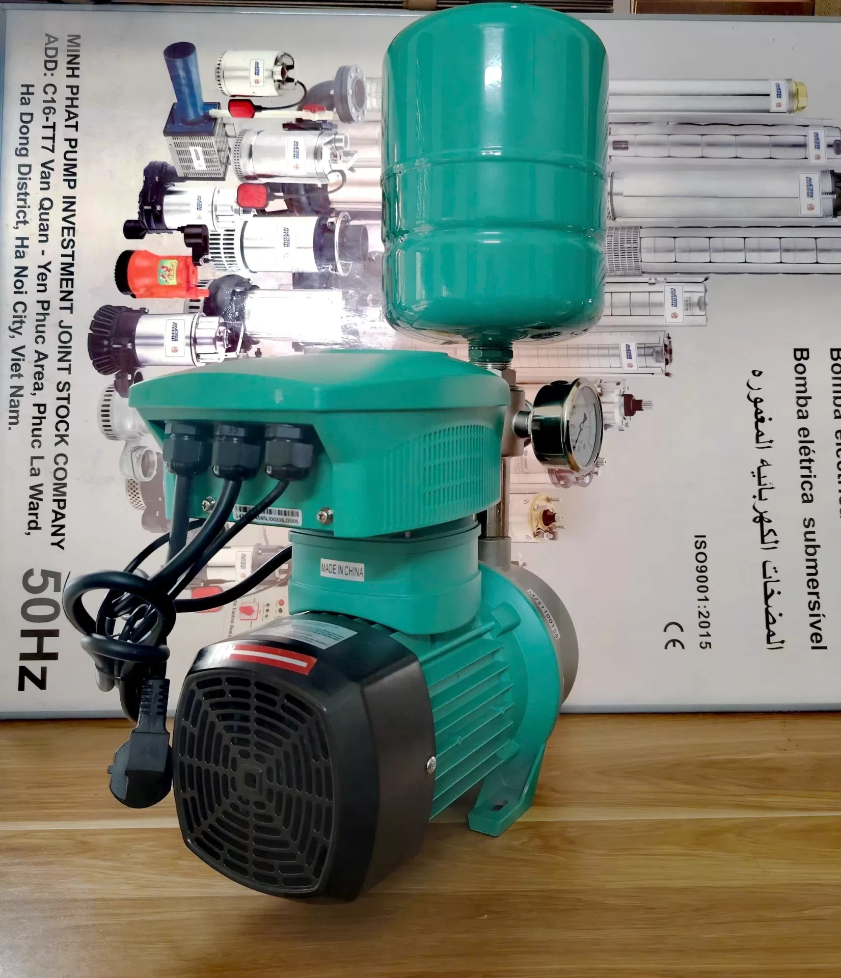 Máy bơm tăng áp biến tần MHI-1604EA-220V-2.2KW (2.2KW-220V)